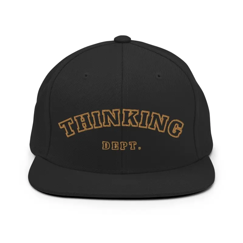 THINKING DEPT. EXCLUSIVE SNAPBACK HAT